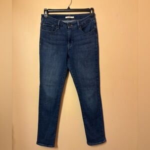 Levi’s midrise skinny Blue Denim Jeans